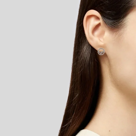 Fendi F Is Fendi Earrings New In Box - Picture 4 of 6